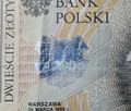 Banknoty 200zl z 1994r Destrukt hologramu/Przesunięcie druku - 1