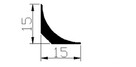 Listwy Wyobleniowe PVC różne wymiary 15x15,20x20,25x25,40x40 - 7