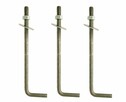 Kotwy do murłat czarne i ocynkowane M12x250 - M16x500 mm - 1