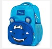Plecak dla dziecka - wesoły hipopotam, niebieski-wakacje - 2