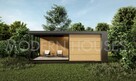 Sauna zewnętrzna ogrodowa fińska/infrared- Modern Houses - 6