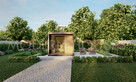 Domek ogrodowy, SAUNA, Konstrukcja Metalowa- Modern Houses - 5