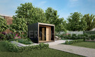 Domek ogrodowy, SAUNA, Konstrukcja Metalowa- Modern Houses - 1
