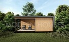 Sauna zewnętrzna ogrodowa fińska/infrared- Modern Houses - 4