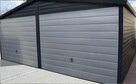 Garaż ocynkowany 3mx6m z bramą uchylną