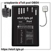 eToll OBU samodzielny montaż pod zapalniczkę akumulator OBD - 4