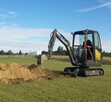 Usługi minikoparką - roboty ziemne