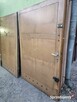 Drewniane drzwi GARAŻOWE 260 x204 zamki 3 szt standard - 7
