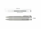 długopisy metalowe cosmo z grawerem 100 szt. różne kolory - 10
