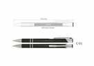 długopisy metalowe cosmo z grawerem 100 szt. różne kolory - 3