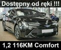 Toyota Corolla Comfort 1,2 116KM Kamera Asystent Pasa ruchu Dostępny od ręki