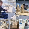 Polskie drewniane klocki Linden zestaw 100 szt. w worku. EKO - 10