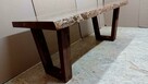 stolik kawowy z drewna stół ława drewniana loft indust vinta - 5