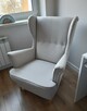 Fotel uszak IKEA STRANDMON jak nowy - 1