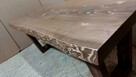 stolik kawowy z drewna stół ława drewniana loft indust vinta - 3