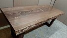 stolik kawowy z drewna stół ława drewniana loft indust vinta - 11