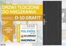 DRZWI WEJŚCIOWE drewniane i metalowe zewnętrzne z montażem - 5