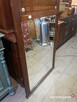 Frezowane lustro w drewnianej ramie - 2