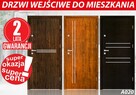 DRZWI WEJŚCIOWE drewniane i metalowe zewnętrzne z montażem - 6