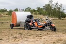 przyczepa kempingowa do motocykla, lekka, masa własna 300 kg - 1