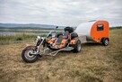 przyczepa kempingowa do motocykla, lekka, masa własna 300 kg - 3