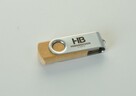 Pendrive pamięć usb z logo grawer 16 GB 50 szt. tektura - 2