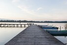 Działki z możliwością zabudowy - widok na jez. Sasek Wielki