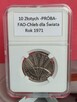 10zł 1971r. FAO - Chleb Dla Świata (Próba) w slabie. - 3