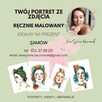 Portrety na zamówienie, obrazy ręcznie malowane. Na prezent - 2