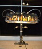Lampa kuta ręcznie robiona z agatami, metaloplastyka - 9
