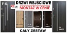 Drzwi wejściowe ZEWNĘTRZNE do mieszkań w BLOKU z montażem. - 1