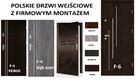 Drzwi WEJŚCIOWE zewnętrzne do mieszkania w bloku z montażem - 13