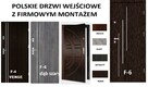 Drzwi wejściowe ZEWNĘTRZNE z montażem do mieszkania - 8