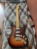 Gitara Vintage V6 MSSB jak nówka Ustawiona gotową do gry - 1