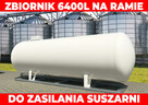 Zbiornik gazowy 6400L na ramie [Suszarnia, Kurnik] - 1