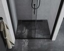 DRZWI PRYSZNICOWE ROZSUWANE Czarne BLACK Rozmiary NOWE - 3