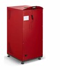 HELENA piec kominkowy, kominek na pellet 12 kW. - czerwony - 8