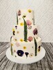 Tort weselny, urodzinowy, na Chrzest, Komunię; słodki stół - 2