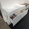 Szafka łazienkowa ze zintegrowana umywalką (solid surface) - 7