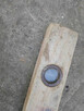 Poziomica drewniana 70 cm stara PRL dwa wskaźniki - 3