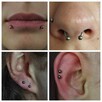 Piercing, przebijanie uszu, przekłuwanie, Lobe, nostril, - 4