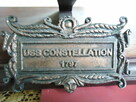 Oryginalny drewniany model żaglowieca US Constellation 1798 - 2