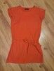 Y2K Reserved Sukienka mini Tunika pomarańczowa r. 38 / M - 1