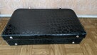 Walizka PRL Vintage Retro Zielona Stan dobry - 4