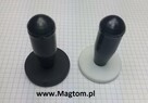 Magnes w gumie do aplikacji folii uchwyt magnes z rączką. - 6
