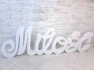 NAJWIĘKSZY Napis MIŁOŚĆ 120cm Grudziądz i okolice - 4