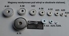 Magnes neodymowy pod wkręt stożek w obudowie A 20 uchwyt - 4