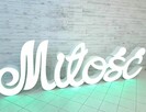 NAJWIĘKSZY Napis MIŁOŚĆ 120cm Grudziądz i okolice - 3