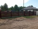 Drewniane ogrodzenie typu RANCZO - 12