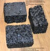 Szlifowanie betonu - segment kostka gruby korund/żywica 1 kg - 6